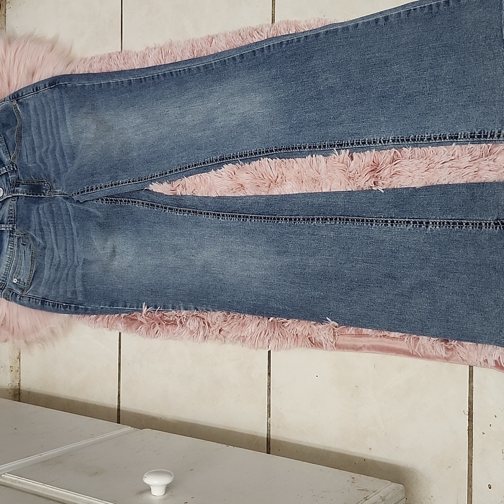 PRE-LOVED WALLFLOWER LUCIOUS CURVY WOMEN'S DENIM JEANS-9L